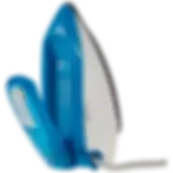 Black+Decker Dual Voltage Travel Steam Iron 40ml TI250-B5 Blue/White