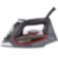 Black+Decker Steam Iron With Ceramic Soleplate,Anti-Drip,Anti-Calc,Auto Shut-Off,Self Clean 2200W X2050-B5 Grey And Black