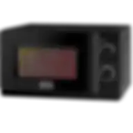 Black+Decker Microwave Oven 20L With Defrost Function MZ2020P-B5 Black