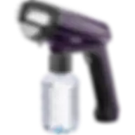 Black+Decker Handheld Portable Garment Steamer 1500W HST1500 Black/Clear