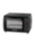 Black+Decker 19L Toaster Oven With Double Glass And Rotisserie TRO19RDG-B5 Black