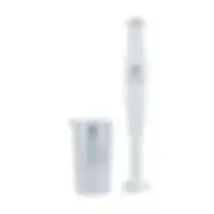 Black+Decker Hand Blender With Calibrated Beaker And Dual Speed 300W SB2500-B5 White