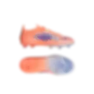 Adidas F50 Elite Firm Ground Boots Kids Beam Orange / Lucid Blue / Cloud White Size 28