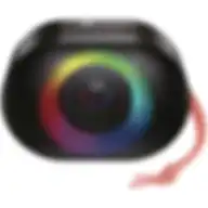 Afra Bluetooth Speaker, 5 Watts, Black, Plastic Body, Ultra Bass, 7 Hour Playtime, Dynamic Rgb Lighting, Af-0005bsbk