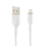 Belkin Boost Charge Usb-a To Lightning Braided Cable 1 Meter White