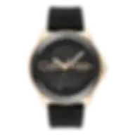 Calvin Klein Aqueous Mens Silicone Quartz Watch 25200425