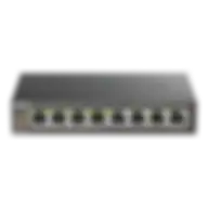 D-link Poe Switch 8 Port Ethernet Gigabit Unmanaged Desktop Switch With 4 Poe Ports 68w Budget Dgs1008p Black