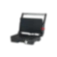 Geepas Stainless Steel Grill Maker 1600 W, Black-Silver, GGM5394