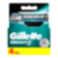 Gillette Mach3 Razor Blades 4 Count