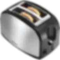 Kenwood Toaster 2 Slice Bread Toaster Silver-Black, TCM02.A0Bk