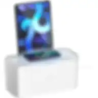 LDNIO 4 In 1 Universal Management 5 Power Extension Cord And 3 Usb Ports Cable Management Box With Wireless Charging 2m Cord White Sn5310w