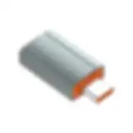 LDNIO Otg Adapter Usb C To Usb 3.0 A Adapter Type-c Male To Usb 3.0 A Female Lc140