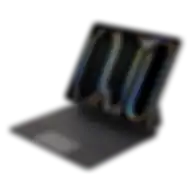 Levelo Aeroboard Saffiano Leather Wireless Keyboard For Ipad Pro 13-inch 2024 Black Lvlabkp13bk