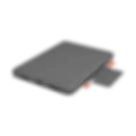 Logitech 920-010001 Folio Touch Backlit Keyboard Case With Trackpad For Ipad Pro 11-inch/ipad Air 4th Gen 920-010001