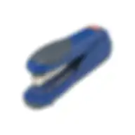 Max Flat Clinch Stapler Blue