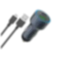 Momax Move 67w Dual Output Car Charger With Lightning Charging Cable Uc16gsl