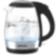 Nikai 1.7L 2200W Electric Glass Kettle, Led Indicator, Auto Shut Off, Anti-Slip Feet, Detachable Filter, Quick Boiling, For Home & Office Use - Nk323G