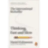 Penguin Books Ltd Thinking, Fast And Slow - Paperback