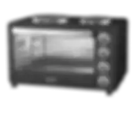 Saachi 30 Liter Electric Oven with 2 Hotplates - NL-OH-1928HPG