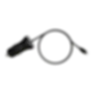 Tingz My Car Charger 3.4a Black Car Charger With Micro Cable Tccd34m-b