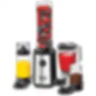 Black+Decker Portable 4-in-1 Sport Blender And Smoothie Maker 300W SBX300BCG-B5 Black/Clear